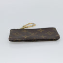 LOUIS VUITTON Monogram Pochette Cles Coin Purse M62650 LV Auth BA14758-7