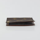 LOUIS VUITTON Monogram Porto Cartes Crdit Pression Card Case M60937 Auth BA14759-3