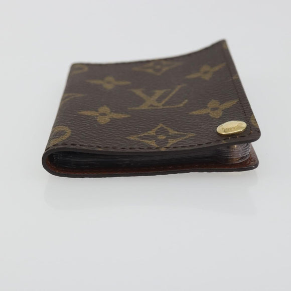 LOUIS VUITTON Monogram Porto Cartes Crdit Pression Card Case M60937 Auth BA14759