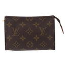 LOUIS VUITTON Monogram Poche Toilette 15 Pouch M47546 LV Auth BA14760-13