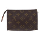 LOUIS VUITTON Monogram Poche Toilette 15 Pouch M47546 LV Auth BA14760-2