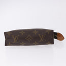 LOUIS VUITTON Monogram Poche Toilette 15 Pouch M47546 LV Auth BA14760-6