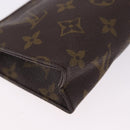 LOUIS VUITTON Monogram Poche Toilette 15 Pouch M47546 LV Auth BA14760-7