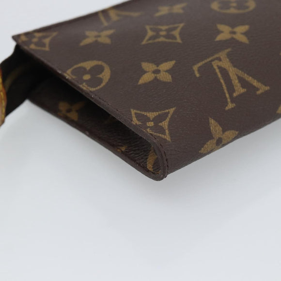 LOUIS VUITTON Monogram Bucket PM Pouch Accessory Pouch LV Auth BA14761
