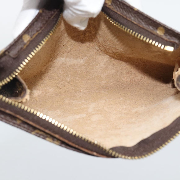 LOUIS VUITTON Monogram Bucket PM Pouch Accessory Pouch LV Auth BA14761