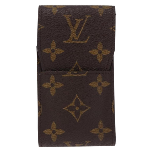 LOUIS VUITTON Monogram Etui Cigarette Case M63024 LV Auth BA14763
