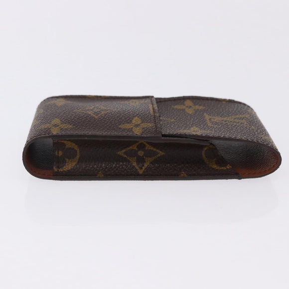 LOUIS VUITTON Monogram Etui Cigarette Case M63024 LV Auth BA14763