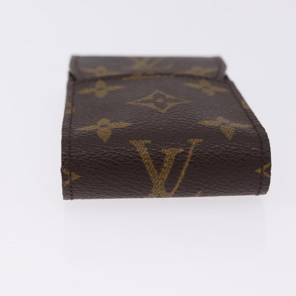 LOUIS VUITTON Monogram Etui Cigarette Case M63024 LV Auth BA14763
