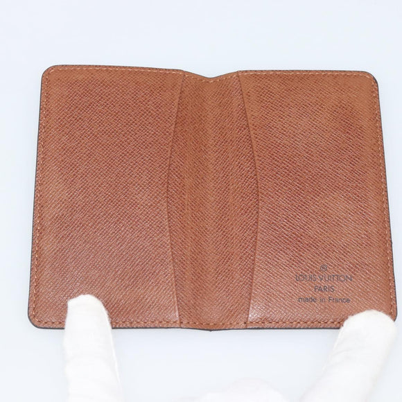 LOUIS VUITTON Monogram Pochette Cult Visite Card Case M56362 LV Auth BA14765