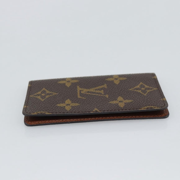 LOUIS VUITTON Monogram Pochette Cult Visite Card Case M56362 LV Auth BA14765