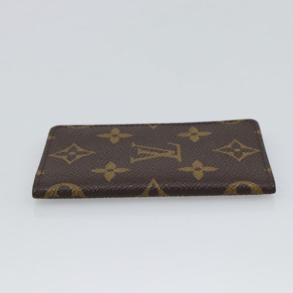 LOUIS VUITTON Monogram Pochette Cult Visite Card Case M56362 LV Auth BA14765