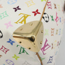 LOUIS VUITTON Monogram Multicolor Speedy 30 Hand Bag White M92643 LV Auth BA14767V-16