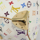 LOUIS VUITTON Monogram Multicolor Speedy 30 Hand Bag White M92643 LV Auth BA14767V-17