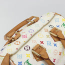 LOUIS VUITTON Monogram Multicolor Speedy 30 Hand Bag White M92643 LV Auth BA14767V-6