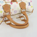 LOUIS VUITTON Monogram Multicolor Speedy 30 Hand Bag White M92643 LV Auth BA14767V-7