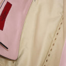 VALENTINO Studs Tote Bag Leather 2way Pink Gold Tone Auth BA14769-20