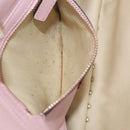 VALENTINO Studs Tote Bag Leather 2way Pink Gold Tone Auth BA14769-24