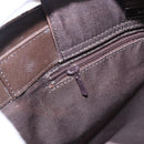 BURBERRY Nova Check Shoulder Bag Canvas Beige Silver Auth BA14773-19