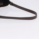 BURBERRY Nova Check Shoulder Bag Canvas Beige Silver Auth BA14773-8