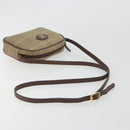 Burberrys Nova Check Shoulder Bag Canvas Beige Gold Tone Auth BA14775-7