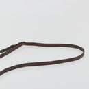 Burberrys Nova Check Shoulder Bag Canvas Beige Gold Tone Auth BA14775-8