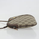 GUCCI GG Supreme Web Sherry Line Shoulder Bag PVC Beige 904 02 047 Auth BA14776-5