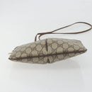 GUCCI GG Supreme Web Sherry Line Shoulder Bag PVC Beige 904 02 047 Auth BA14776-9