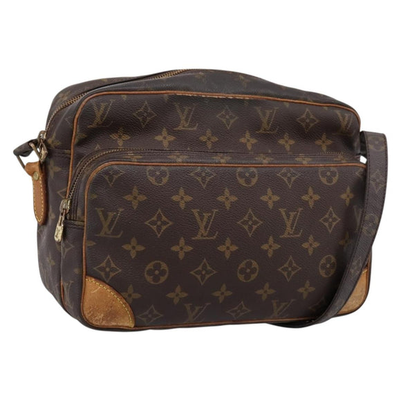 LOUIS VUITTON Monogram Nile Shoulder Bag M45244 LV Auth BA14778