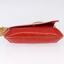 LOUIS VUITTON Monogram Vernis Thompson Street Bag Red M91094 LV Auth BA14781-5
