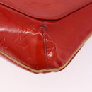 LOUIS VUITTON Monogram Vernis Thompson Street Bag Red M91094 LV Auth BA14781-18