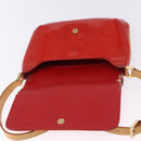 LOUIS VUITTON Monogram Vernis Thompson Street Bag Red M91094 LV Auth BA14781-19