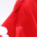 LOUIS VUITTON Monogram Vernis Thompson Street Bag Red M91094 LV Auth BA14781-21
