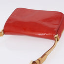 LOUIS VUITTON Monogram Vernis Thompson Street Bag Red M91094 LV Auth BA14781-6