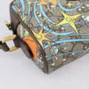 GUCCI GG Supreme Disney Donald Shoulder Bag PVC Beige 648124 Auth BA14784SAM-11