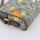 GUCCI GG Supreme Disney Donald Shoulder Bag PVC Beige 648124 Auth BA14784SAM-13