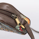 GUCCI GG Supreme Disney Donald Shoulder Bag PVC Beige 648124 Auth BA14784SAM-14