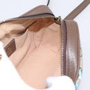 GUCCI GG Supreme Disney Donald Shoulder Bag PVC Beige 648124 Auth BA14784SAM-17