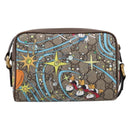GUCCI GG Supreme Disney Donald Shoulder Bag PVC Beige 648124 Auth BA14784SAM-3