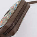 GUCCI GG Supreme Disney Donald Shoulder Bag PVC Beige 648124 Auth BA14784SAM-6