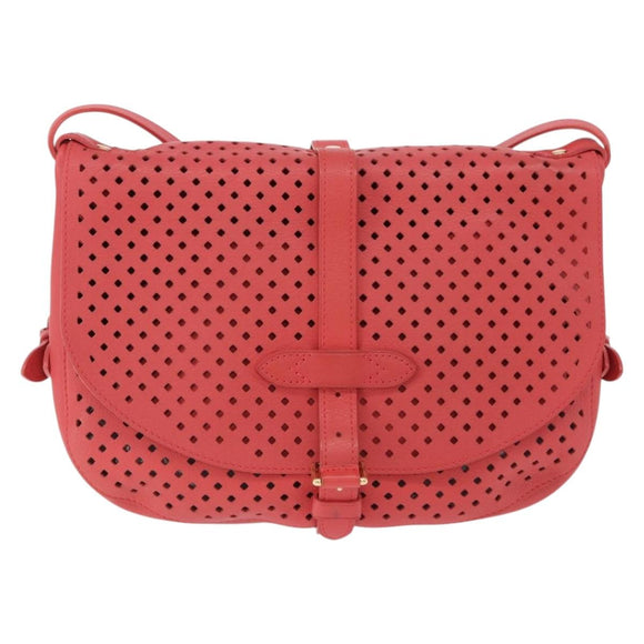 LOUIS VUITTON Furore Saumur 30 Shoulder Bag Pink Coraille M93996 Auth BA14786SAM