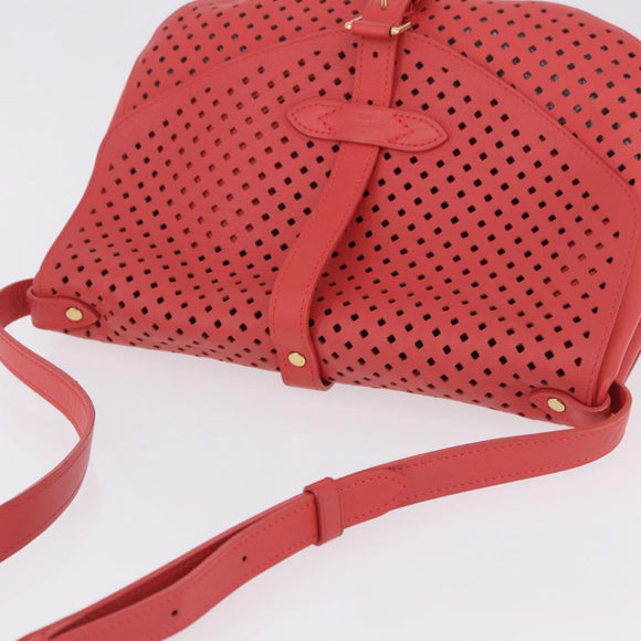 LOUIS VUITTON Furore Saumur 30 Shoulder Bag Pink Coraille M93996 Auth BA14786SAM