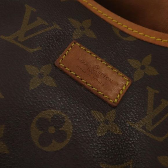 LOUIS VUITTON Monogram Saumur 35 Shoulder Bag M42254 LV Auth BA14790