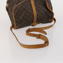 LOUIS VUITTON Monogram Saumur 35 Shoulder Bag M42254 LV Auth BA14790-7