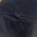 CELINE Horizontal Cabas Tote Bag Leather Khaki Navy Auth BA14793-11