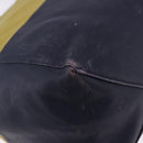CELINE Horizontal Cabas Tote Bag Leather Khaki Navy Auth BA14793-13