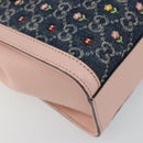 GUCCI GG Marmont Ofidia Hand Bag Denim 2way Blue 547551 Auth BA14795M-16