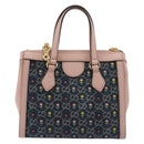 GUCCI GG Marmont Ofidia Hand Bag Denim 2way Blue 547551 Auth BA14795M-3