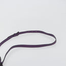 BOTTEGA VENETA INTRECCIATO Hand Bag Leather 2way Purple Gold Tone Auth BA14797V-15