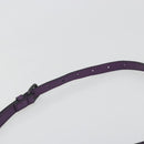 BOTTEGA VENETA INTRECCIATO Hand Bag Leather 2way Purple Gold Tone Auth BA14797V-9
