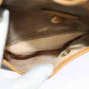 GUCCI GG Supreme Shoulder Bag PVC Beige Gold 001 116 0937 Auth BA1480-11